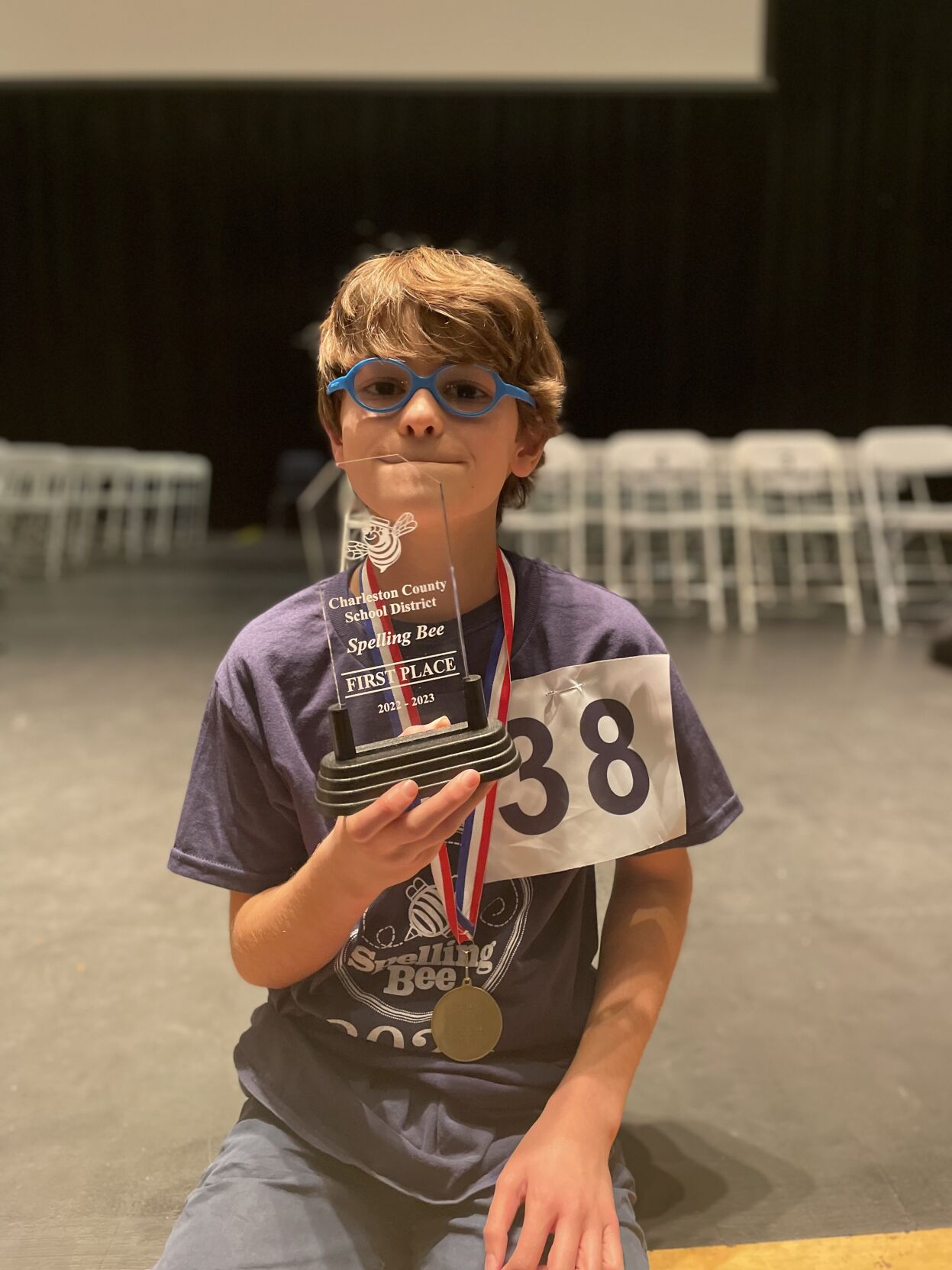 Hunter Graham Spelling Bee Champ